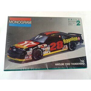 Vintage NEW Monogram Car Model Kit Havoline #28 Racecar 1:24 Scale Sealed